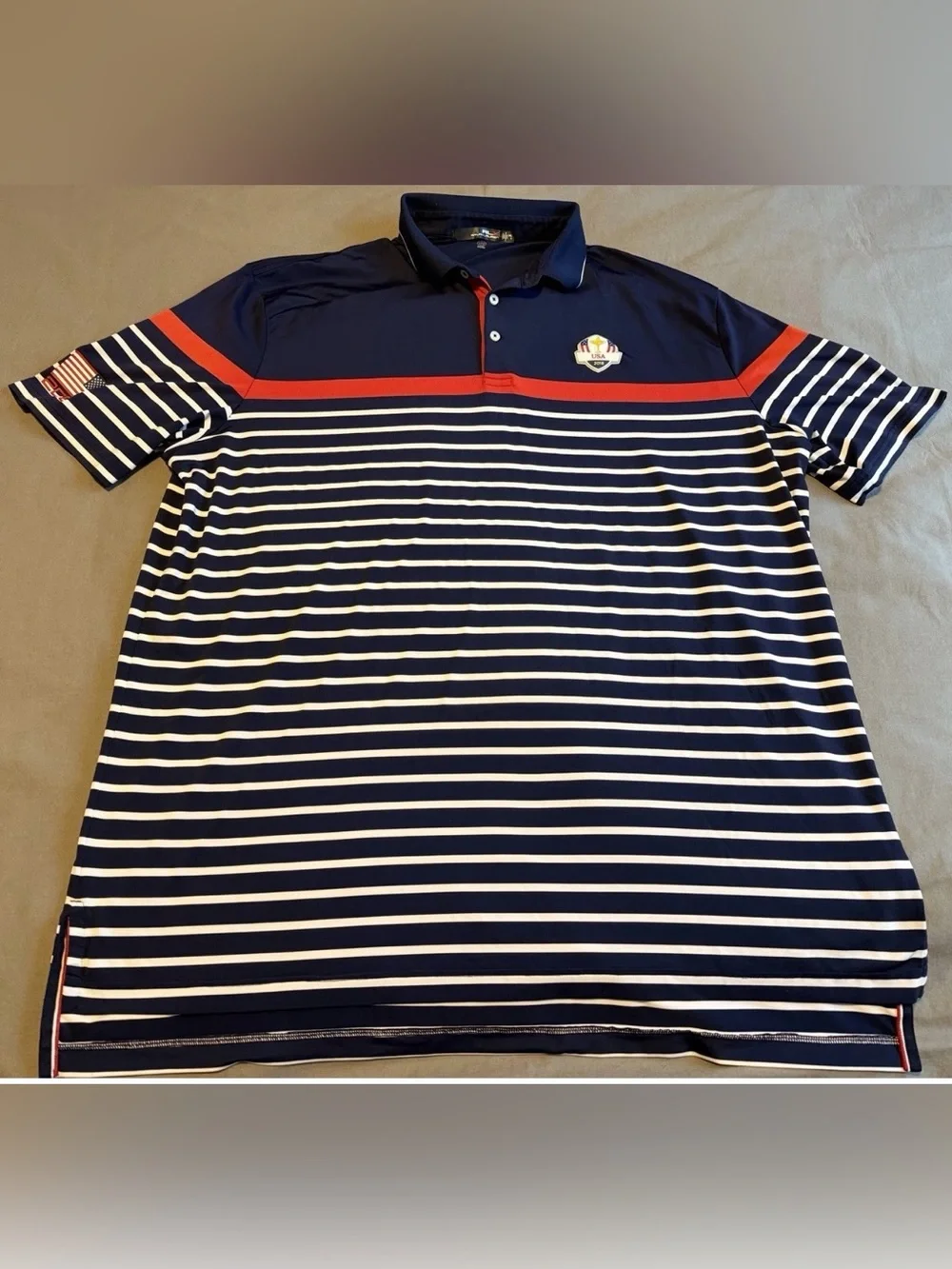 Mixed Lot Of 3 Golf Polos Walter Hagen Ralph Lauren RLX Johnnie-O Men’s XXL